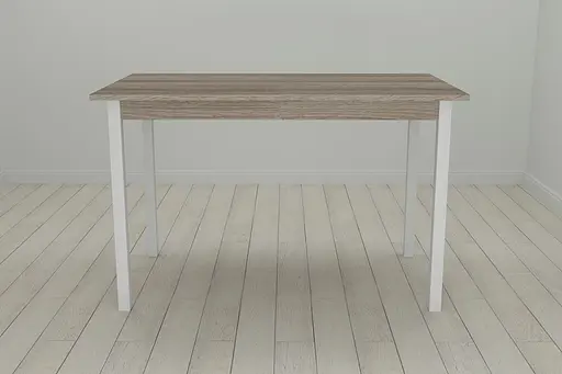 Стол кухонный Ferrum-decor Марио 75x120x60 Белый ДСП Сонома Трюфель 16мм (FRD-106321) - фото 5