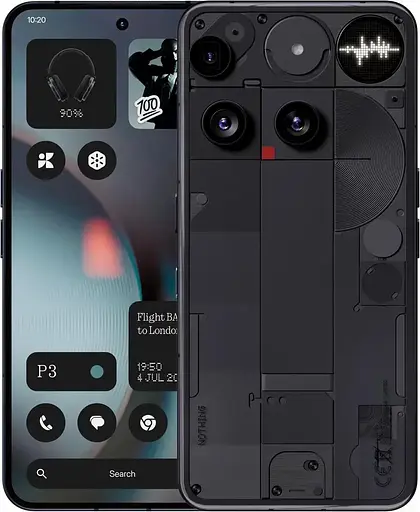 Смартфон Nothing Phone (3) 12/256GB Black (Global)