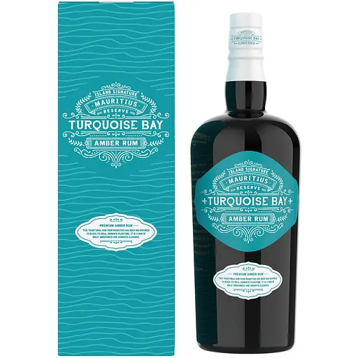 Ром Island Signature Turquoise Bay Mauritius Amber Rum 40% 0.7 л