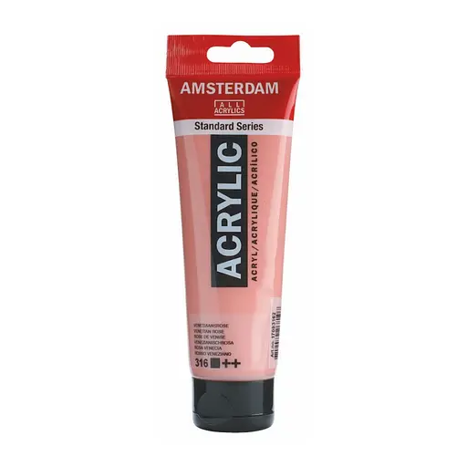 Краска акриловая Amsterdam 316, Венецианский розовый 120 мл