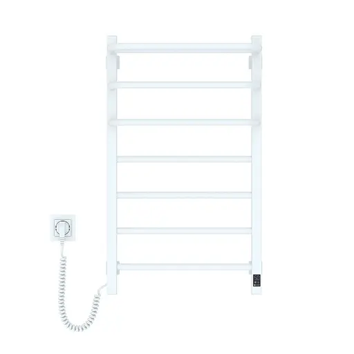 Електрична рушникосушка Navin Fortis 480x800 Sensor ліва біла 12-228153-3680, Білий, Ліве, Електронний - фото 2