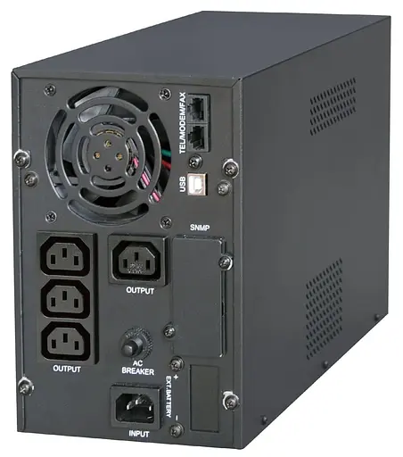 Источник бесперебойного питания EnerGenie 2000 ВА / 1600 Вт / 9 А*ч (EG-UPS-PS2000-01) - фото 2