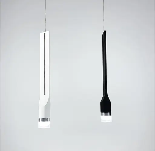 Сдержанный современный подвесной светильник | Line F | Арт. DE10C/1 BK - фото 5