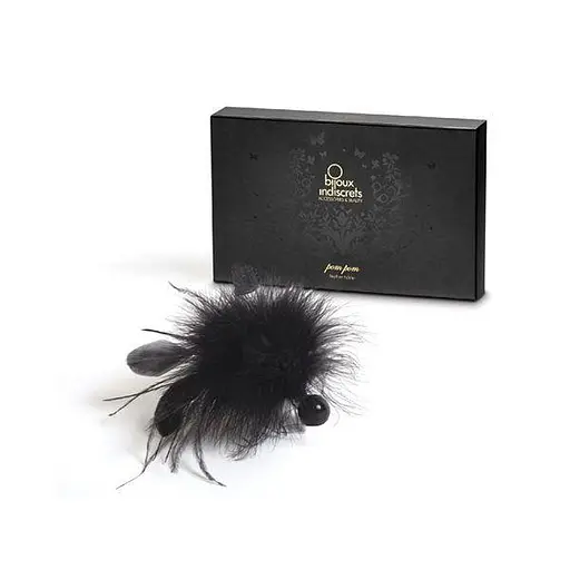 Метелочка Bijoux Indiscrets Pom Pom - feather tickler - фото 4