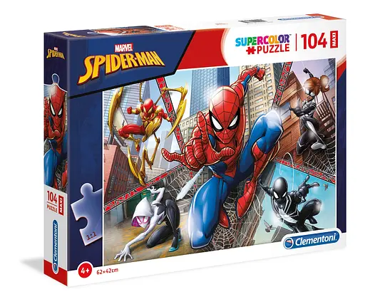 Пазл Marvel Spiderman (Спайдермен) - 104 шт. Clementoni 23734