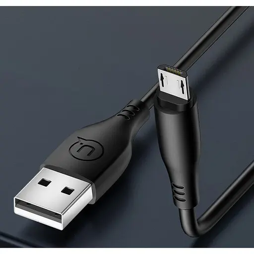 Кабель Usams U18 Round USB-A to Micro-USB 2A 1m White [138959] - фото 5