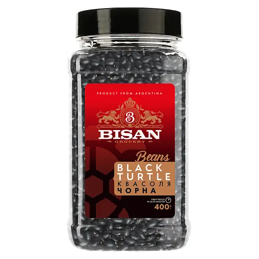 Фасоль черная Bisan 400 г