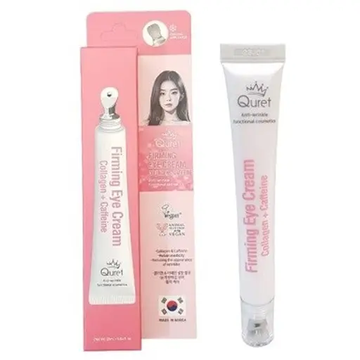Крем для очей Quret Collagen + Caffeine підтягуючий 25 мл - фото 1