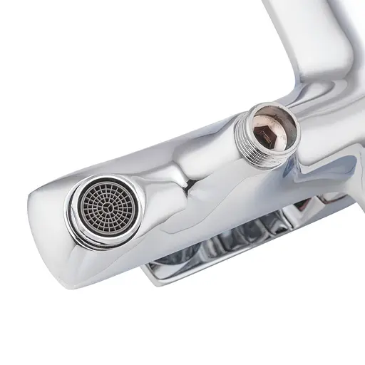 Смеситель для ванны Haiba Oscar 009 Euro HB0936 Хром - фото 5