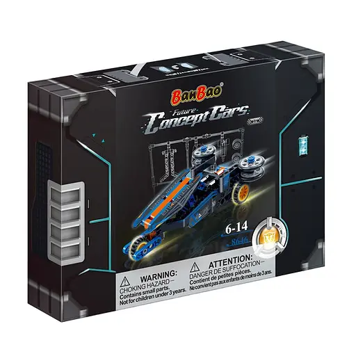 Уценка. Конструктор BanBao Эксклюзивные авто Сталкер 309 элементов (8646) - фото 5