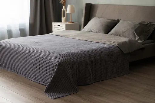 Плед Ardesto Pique 160х230 см серый (ART0816PG) - фото 11