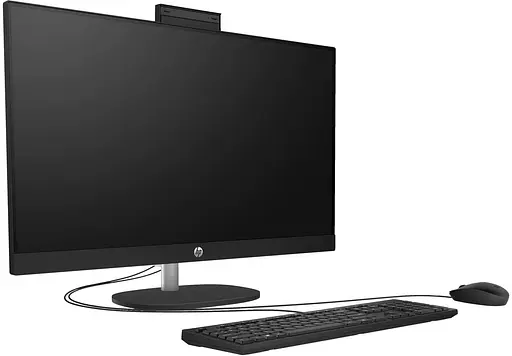 Моноблок HP 27 All-in-One 27-cr1007ua FHD IPS/Intel U5-125U/16GB/512SSD/UMA/DOS/Jet Black (A45E4EA) - фото 2