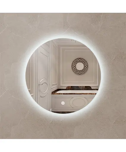 Дзеркало Мойдодир Eclipse 60x60 S з LED підсвіткою та сенсором - фото 2
