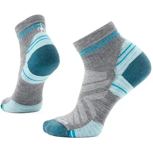 Шкарпетки Smartwool Women's Hike Targeted Cushion Ankle Grey/Blue M Smart Wool (1033-SW SW002497.052-M)