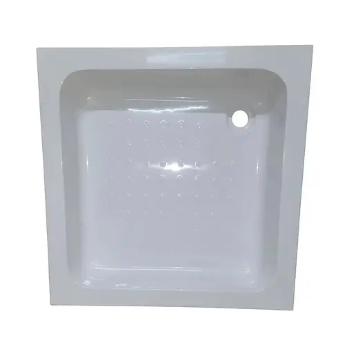 Акриловый душевой поддон квадратный 80х80х15 VERONA - фото 2