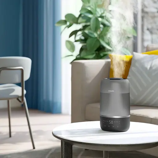 Увлажнитель воздуха Philips Series 1000, темно-серый (HU1510/03) - фото 9