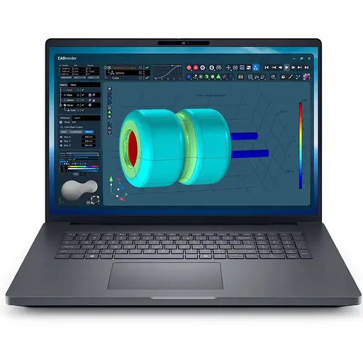 Ноутбук Dell Pro Max 18 Plus MB18250,2560 x 1600,265HX 20 C/20 T,2.3 GHz - 5.3 GHz,32 GB DDR5,512 GB