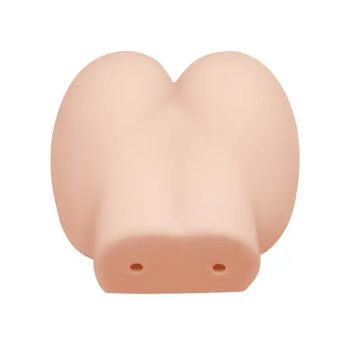 Мастурбатор с вибрацией Crazy Bull Vagina And Anal Busty Butt (телесный) - фото 4