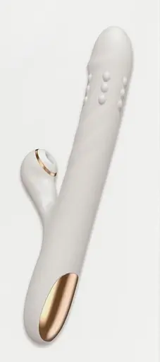 Вібратор B - Series Fox, 23.5 см (білий) - фото 8