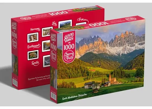 Пазл CherryPazzi Санта-Маддалена Доломиты Италия 1000 эл. (30028) - фото 3