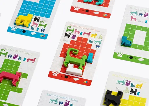 Настольная игра Fun Games Shop Кошачья стая (укр.) (FGS68) - фото 5