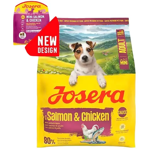 Сухий корм Josera Mini Salmon & Chicken для дорослих собак малих порід 900 г - фото 4
