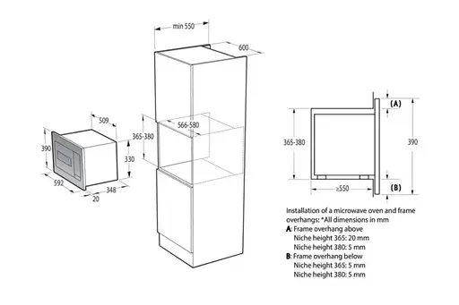 Мікрохвильова піч Gorenje BM235G1SYB (вбудована) - фото 2