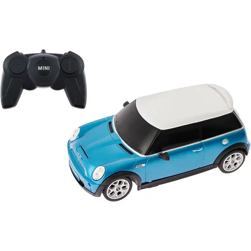 Машинка Rastar Mini Cooper 1:24 Голубой