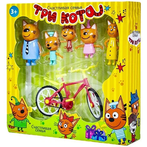 Ігровий набір Три коти Metr+ N73 з фігурками - фото 1