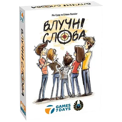 Карткова гра "Влучні слова" Games7Days G7D070UA 120 карток, правила гри - фото 1