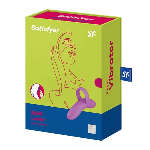 Вібратор на палець Satisfyer Bold Lover 9.3 см (рожевий) - фото 4