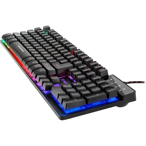 Клавіатура Real-El Gaming 8700 Backlit Black EL123100015 (128762) - фото 4