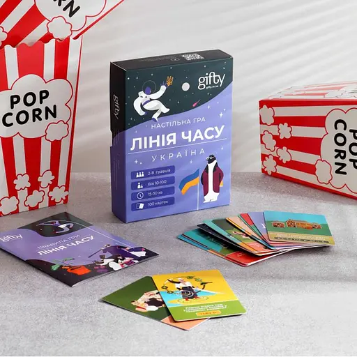 Настільна гра Gifty Лінія часу. Україна - фото 3