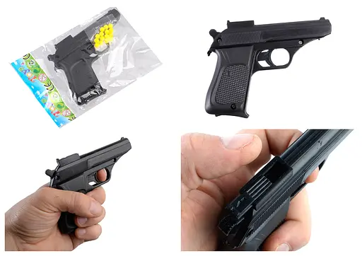 Пистолет шарики, 15x10 см, 003-1