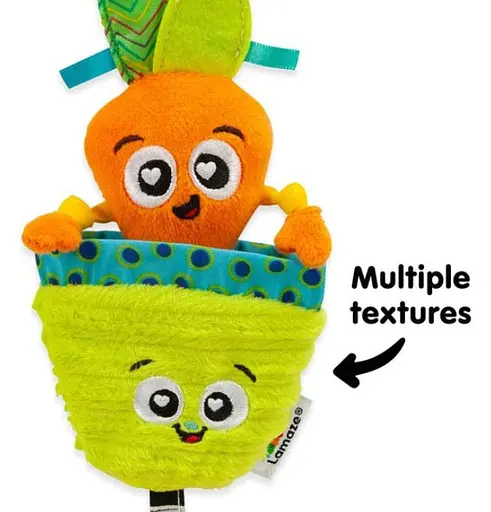 М'яка іграшка-підвіска Lamaze Морквинка L27381 - фото 4