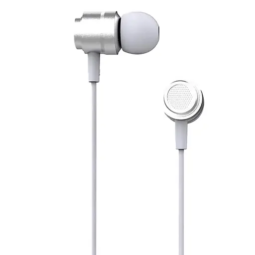 Навушники XO EP6 metal mic White - фото 2