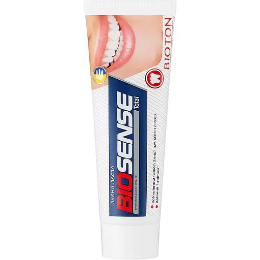 Зубна паста Біосенс Total Bioton Biosense White Shine 50 мл - фото 1