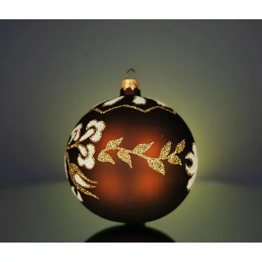 Набір ялинкових прикрас Різдвяні історії Код нації: Кримський 3 кулі скло (4820001107180) - фото 7