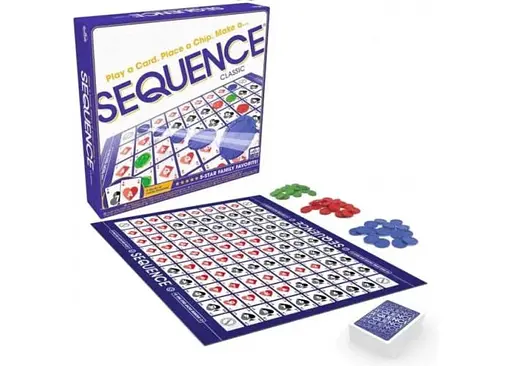Настільна гра Goliath Сіквенс (Sequence) + правила українською! (HZ1682) - фото 2