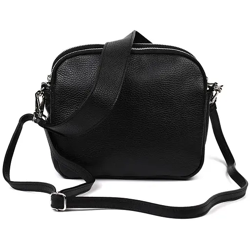 Кожаная женская сумка кросс-боди Virginia Conti 23х18х10 см nsa0001375 - фото 8