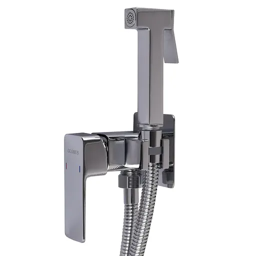 Набор гигиенического душа скрытого монтажа Globus Lux Milano GLM-0-106MIX-CR, Хром - фото 4