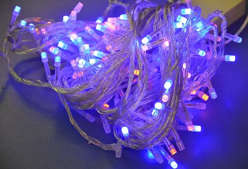 Гірлянда синьо-жовта  Brille двоколірний діод LED 200 1120-26