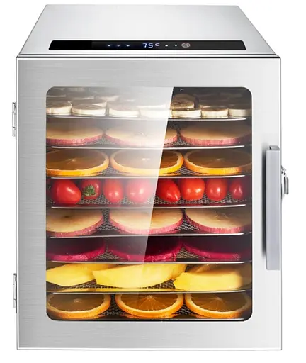 Дегидратор сушилка Food Dehydrator LT-08 для овощей фруктов мяса грибов 8 лотков 500Вт