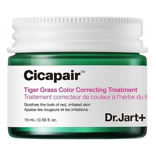 Корректирующий крем для лица успокаивающий Cicapair Tiger Grass Color Correcting Treatment Dr. Jart 15 мл - фото 1