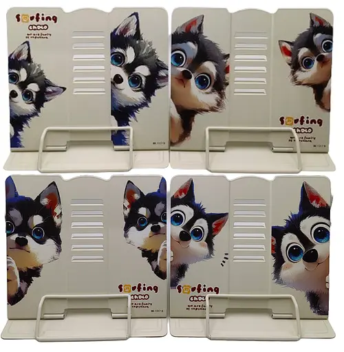 Підставка для книг металева Собачка, MQ-1217 (В асортименті) - фото 2