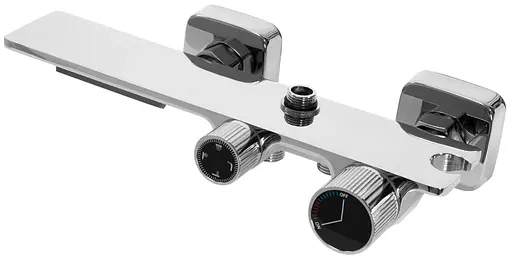 Душова система Rea Helix chrom з виливом REA-P6620, Хром - фото 2