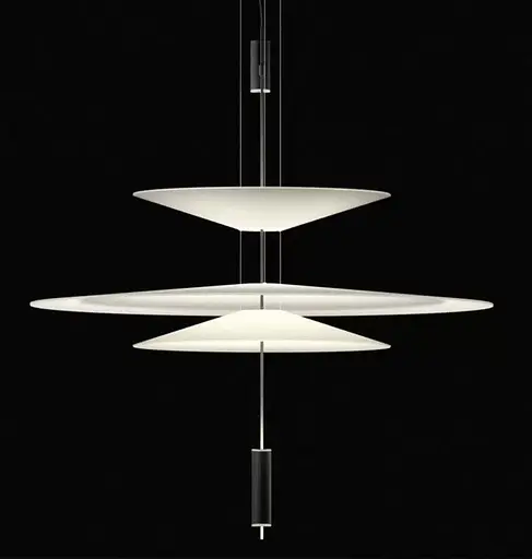 Світильник підвісний KLOODI DECO PE-AURA700 13W 3K WH/BK - фото 2