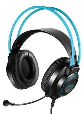 Наушники A4Tech Fstyler FH200i Black/Blue - фото 3