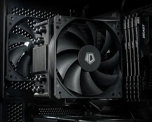 Кулер для процессора ID-Cooling SE-214-XT Black (SE-214-XT Black) - фото 7
