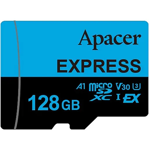Карта памяти Apacer microSDXC 128GB (AP128GMCEXG3X17-RA)